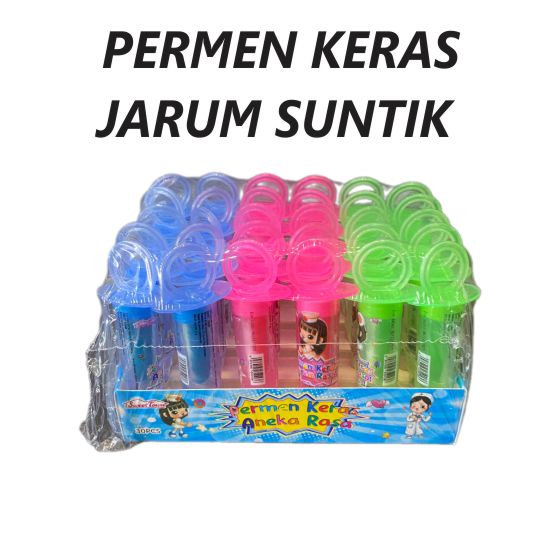 Permen Keras Jarum Suntik