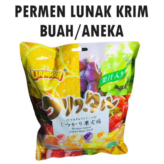 Permen Lunak Krim Buah/Aneka (NON RETUR)