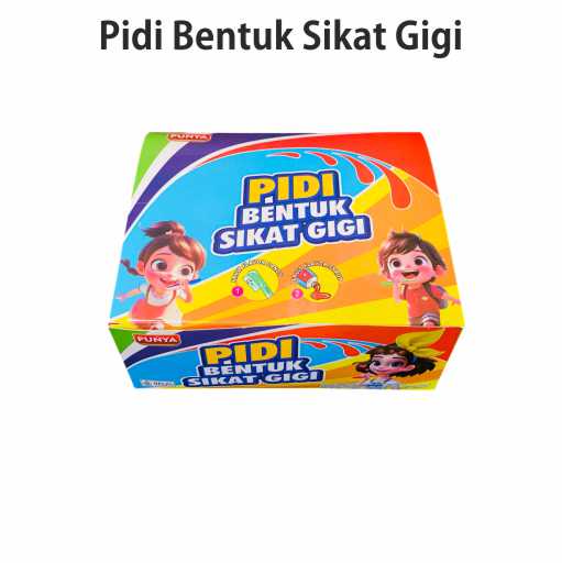 Pidi Bentuk Sikat Gigi 