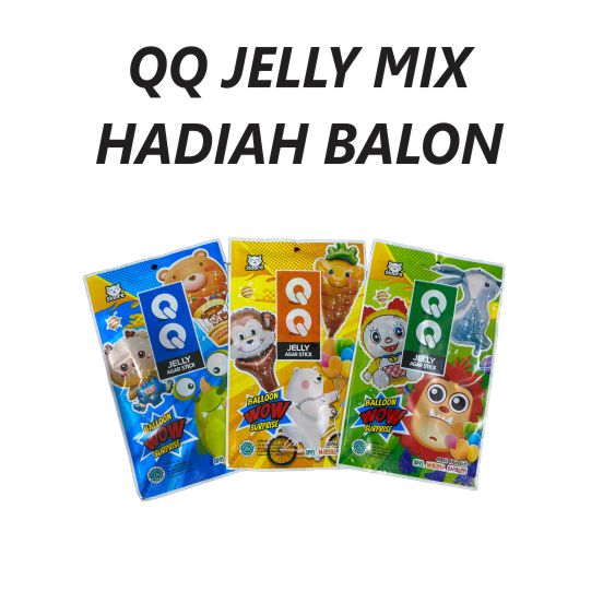 QQ Jelly Mix Hadiah Balon