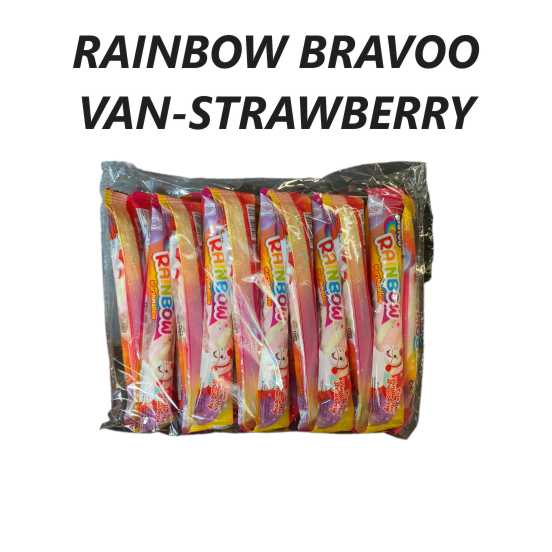 Rainbow Bravoo Van-Strawberry