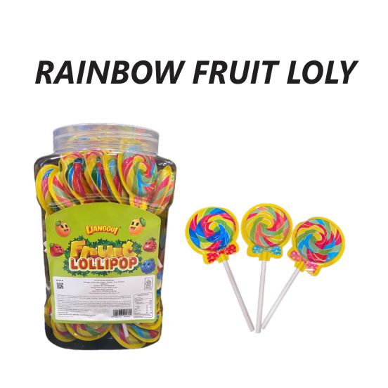 Rainbow Fruit Loly