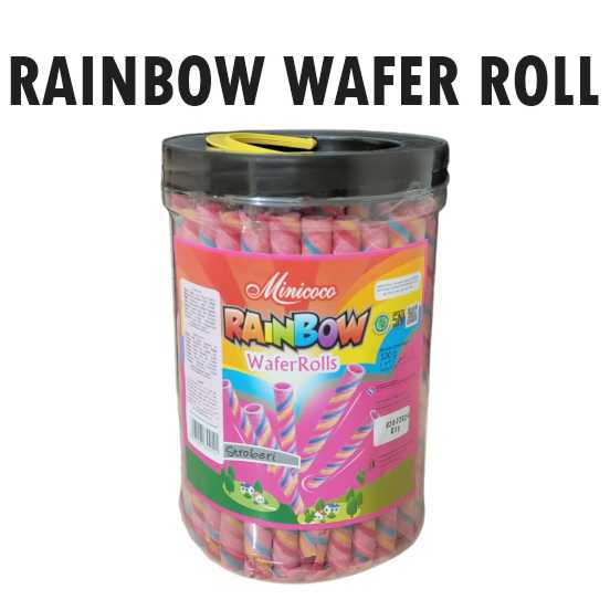 Rainbow Wafer Roll