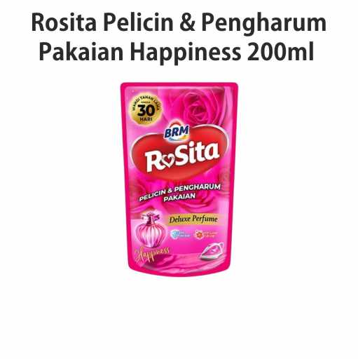 (G) Rosita Pelicin & Pengharum Pakaian Happiness 200ml