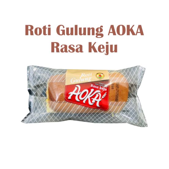 Roti Gulung AOKA Rasa Keju