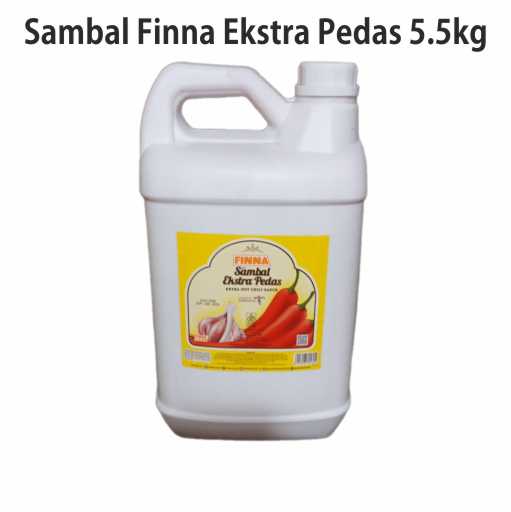 (K) Sambal Finna Ekstra Pedas 5.5kg
