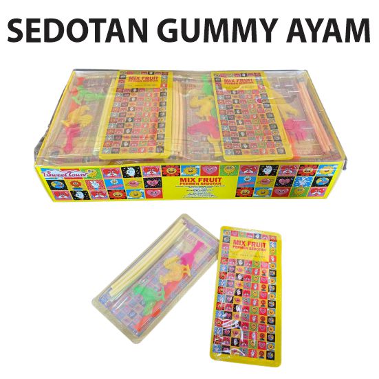 Sedotan Gummy Ayam