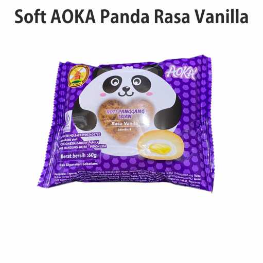 Soft AOKA Panda Rasa Vanilla