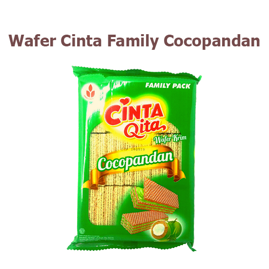 WAFER CINTA FAMILY PANDAN 