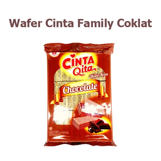 WAFER CINTA FAMILY COKELAT 