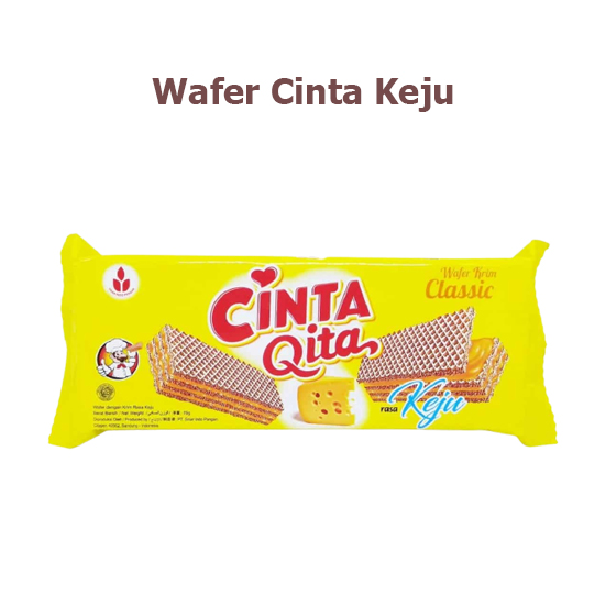 Wafer Cinta Keju