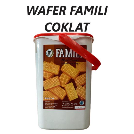 Wafer Famili Coklat