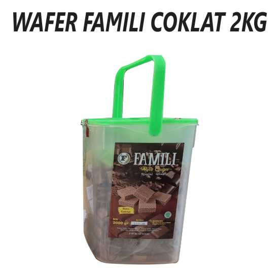 Wafer Famili Coklat 2KG 