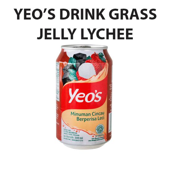 Yeos Drink Grass Jelly Lychee